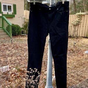 Paige black denim jeans